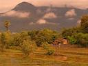 On our awful rental bikes, we took to the countryside around Champasak in search of the famous Wat Phu, Laos best Khmer ruin.